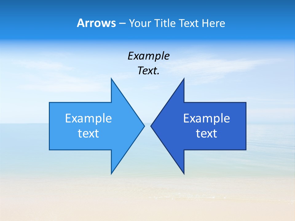 Sunshine Island Landscape PowerPoint Template