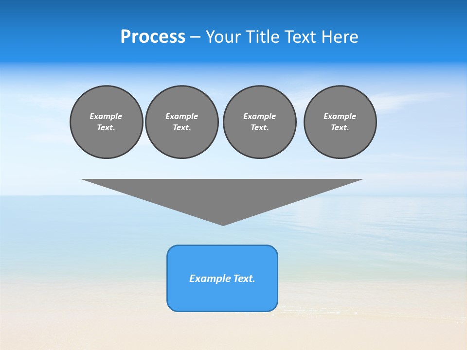 Sunshine Island Landscape PowerPoint Template