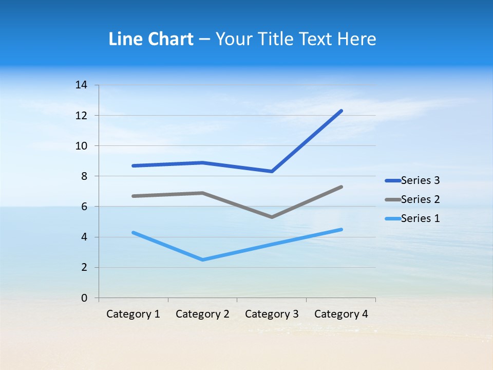 Sunshine Island Landscape PowerPoint Template