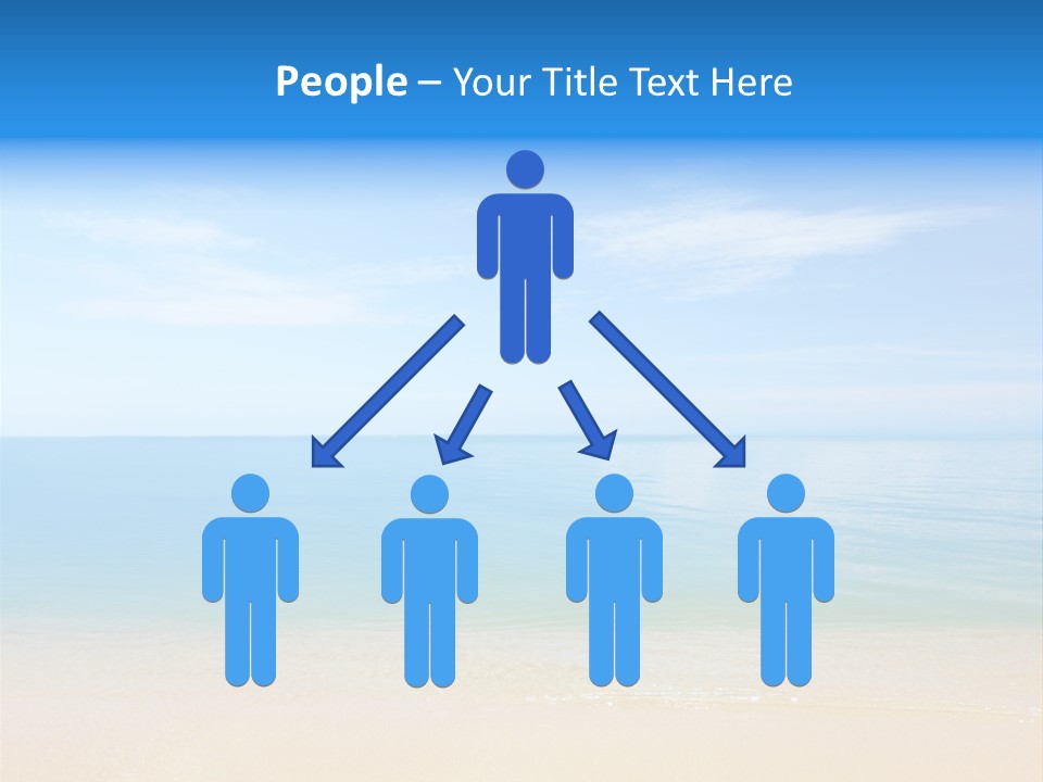 Sunshine Island Landscape PowerPoint Template