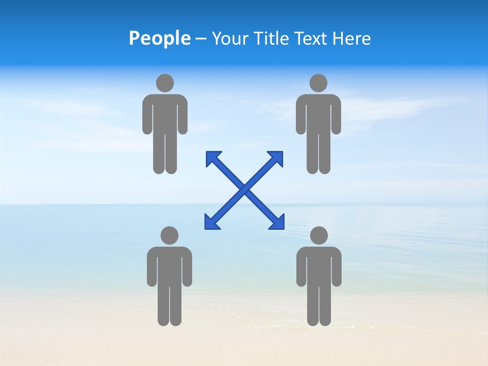 Sunshine Island Landscape PowerPoint Template