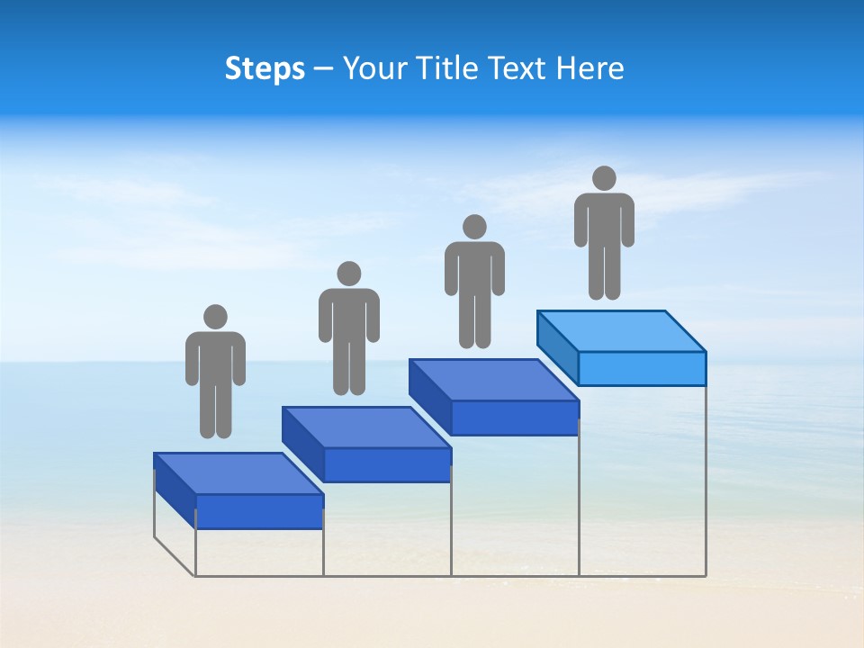 Sunshine Island Landscape PowerPoint Template