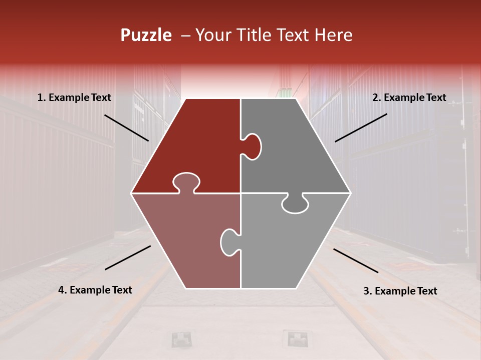Business Cargo Carriage PowerPoint Template