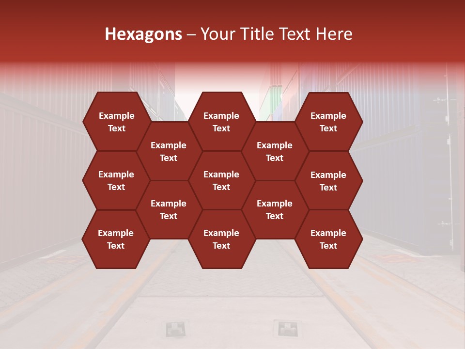Business Cargo Carriage PowerPoint Template