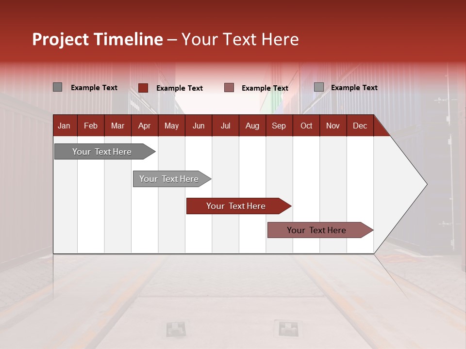 Business Cargo Carriage PowerPoint Template