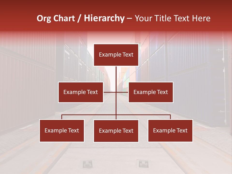 Business Cargo Carriage PowerPoint Template