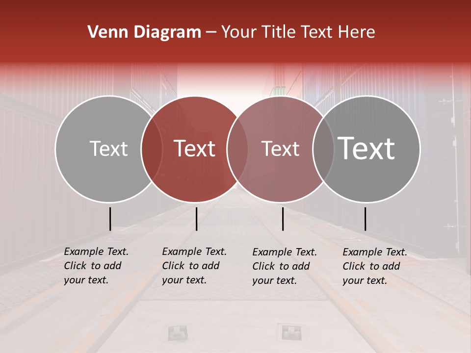 Business Cargo Carriage PowerPoint Template