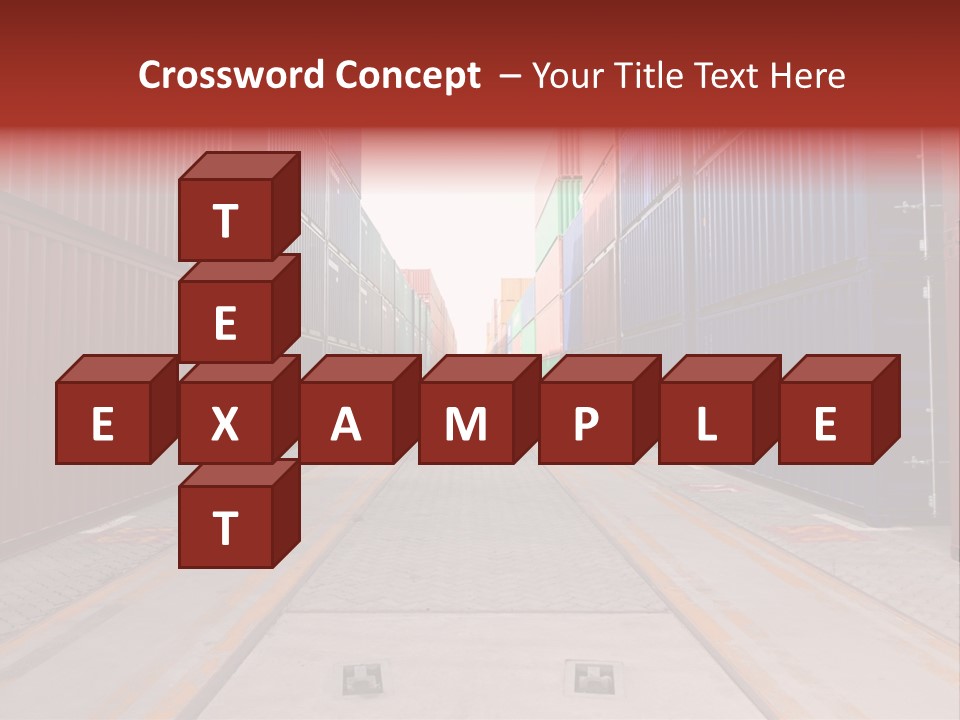 Business Cargo Carriage PowerPoint Template