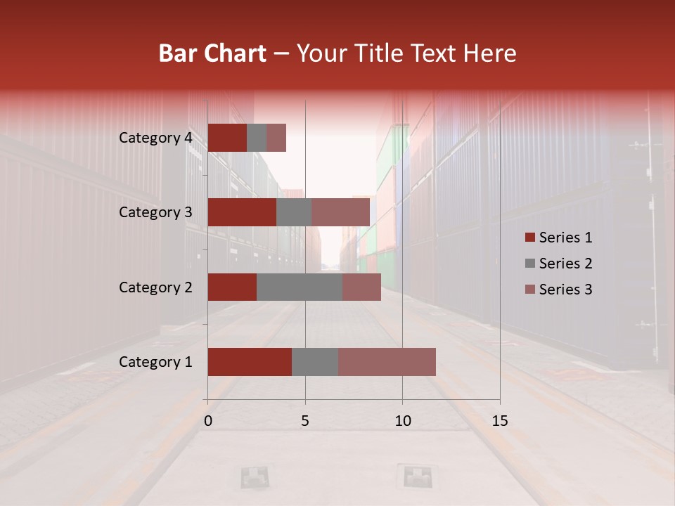 Business Cargo Carriage PowerPoint Template