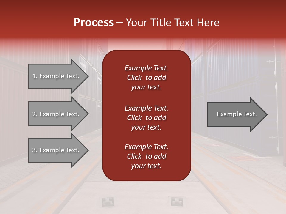 Business Cargo Carriage PowerPoint Template