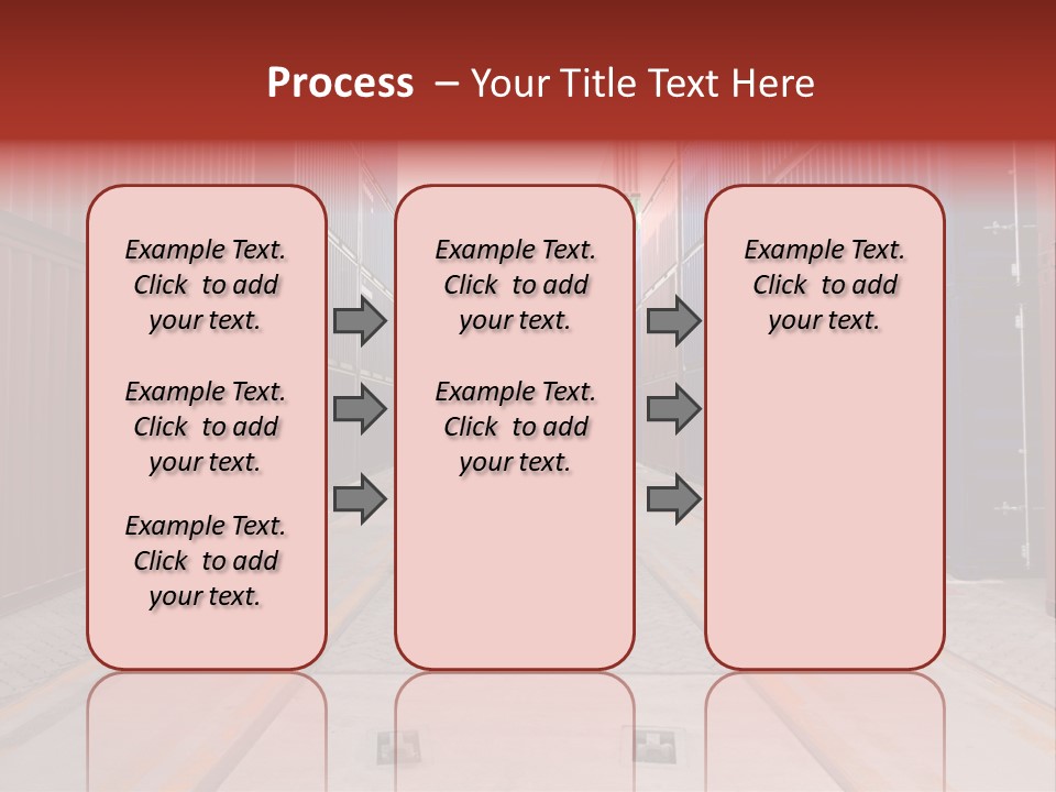 Business Cargo Carriage PowerPoint Template