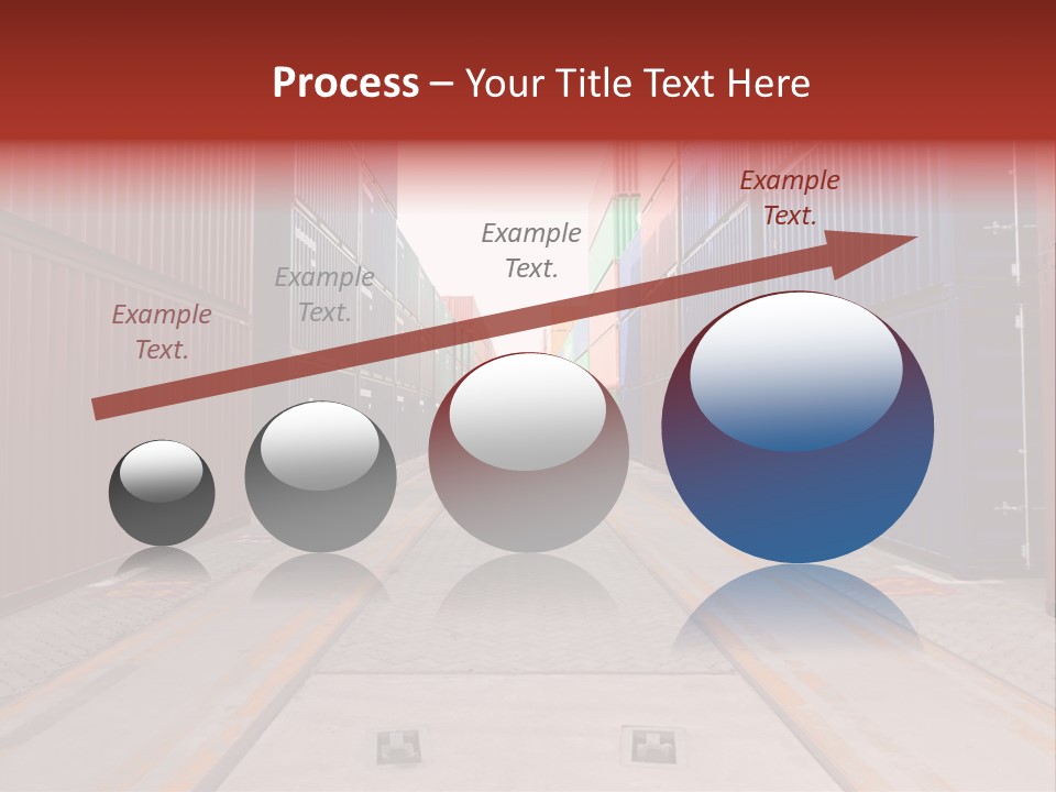 Business Cargo Carriage PowerPoint Template