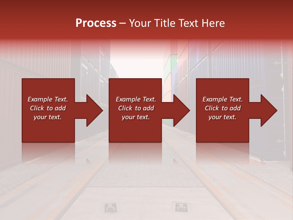 Business Cargo Carriage PowerPoint Template