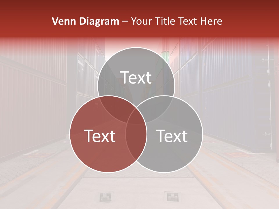 Business Cargo Carriage PowerPoint Template
