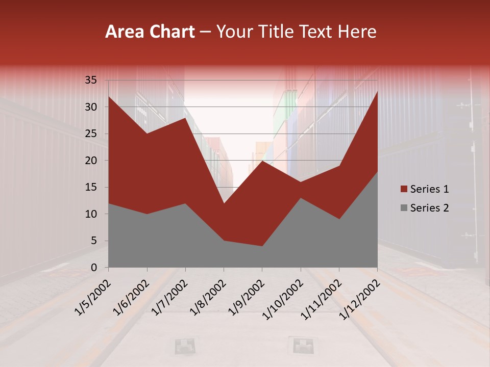 Business Cargo Carriage PowerPoint Template