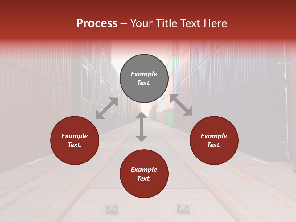 Business Cargo Carriage PowerPoint Template