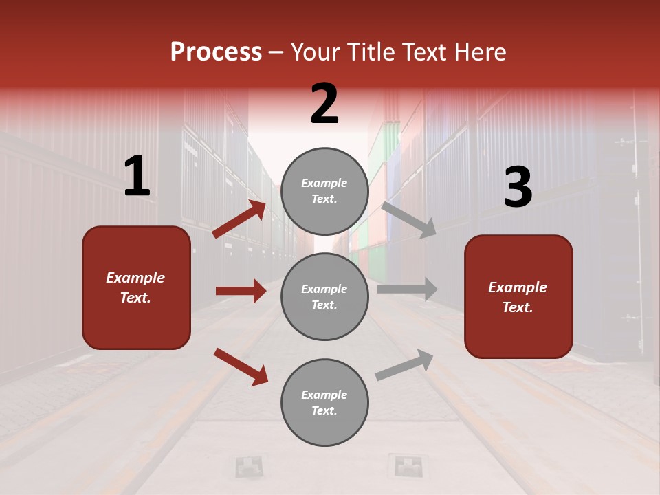 Business Cargo Carriage PowerPoint Template