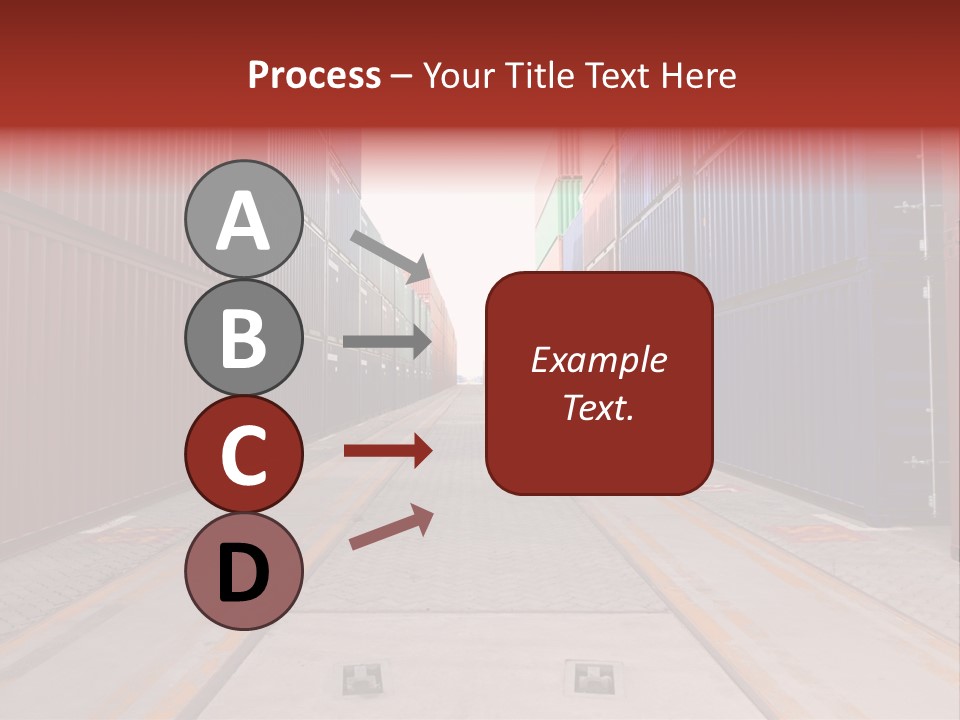 Business Cargo Carriage PowerPoint Template