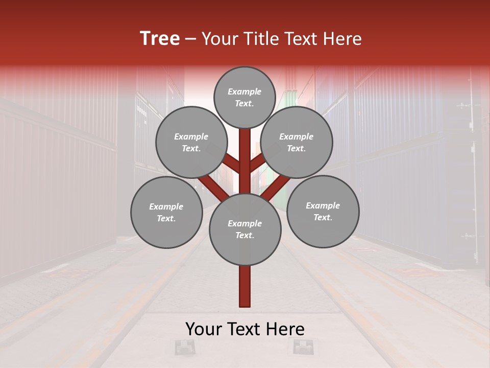 Business Cargo Carriage PowerPoint Template