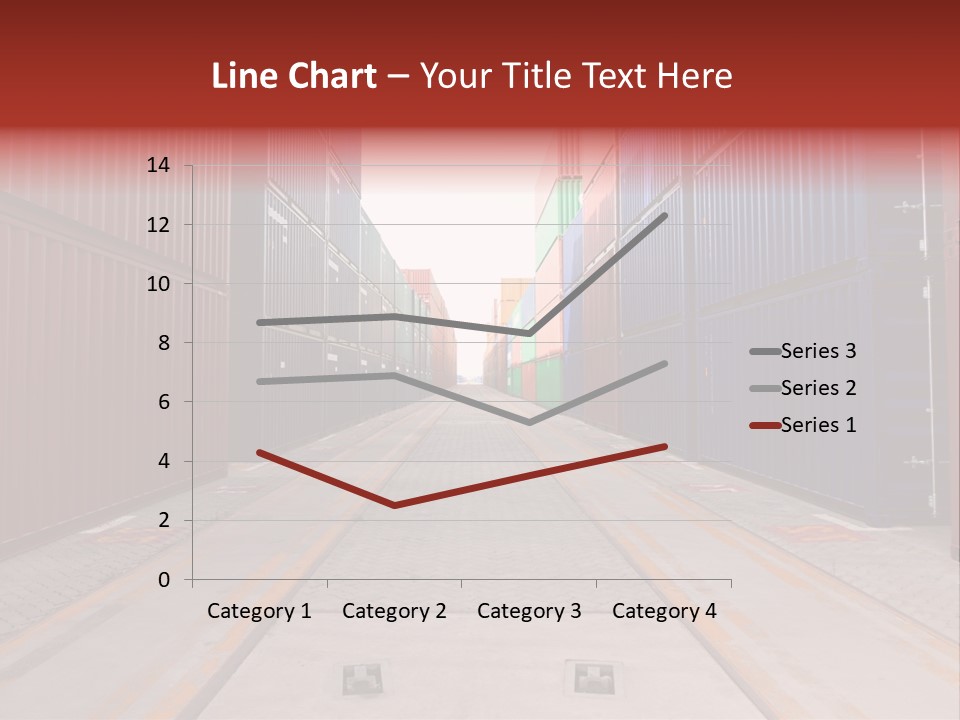 Business Cargo Carriage PowerPoint Template