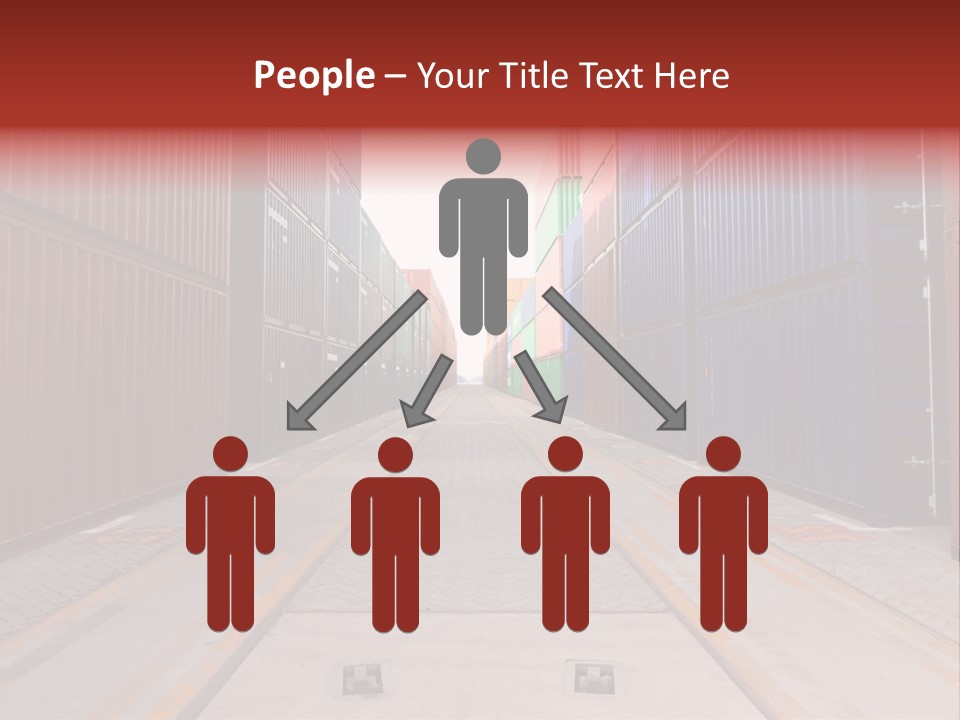 Business Cargo Carriage PowerPoint Template