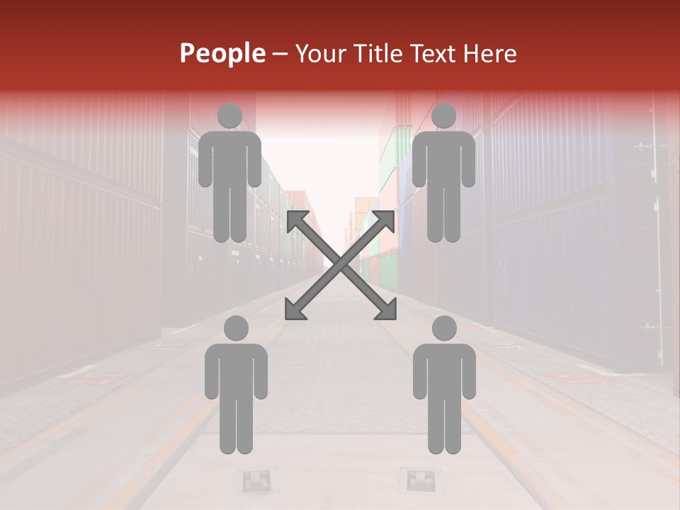 Business Cargo Carriage PowerPoint Template