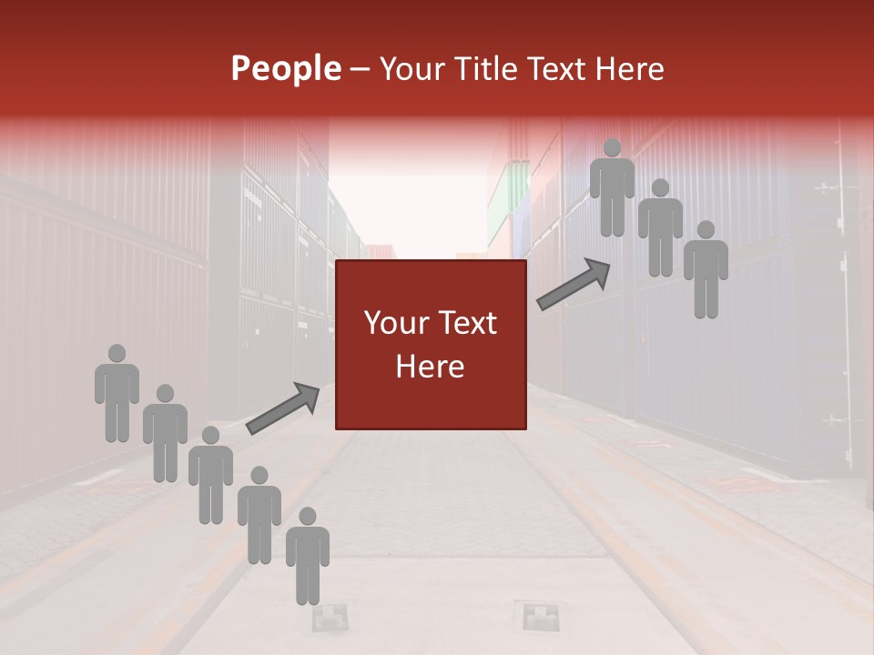 Business Cargo Carriage PowerPoint Template