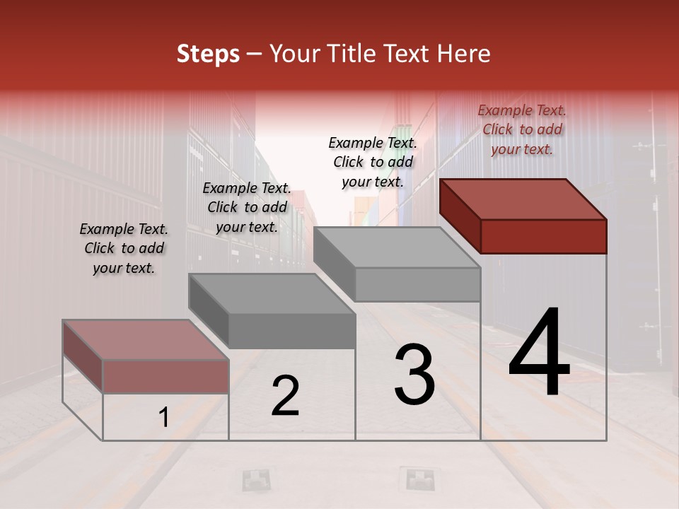 Business Cargo Carriage PowerPoint Template