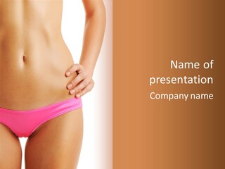 One Gorgeous Skin PowerPoint Template