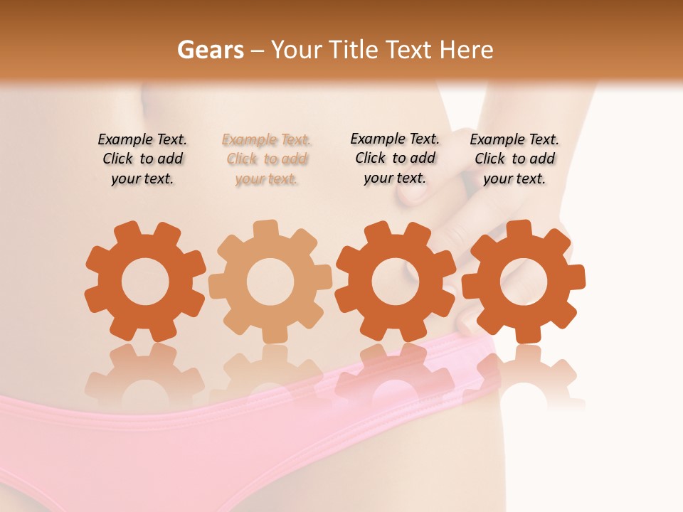 One Gorgeous Skin PowerPoint Template