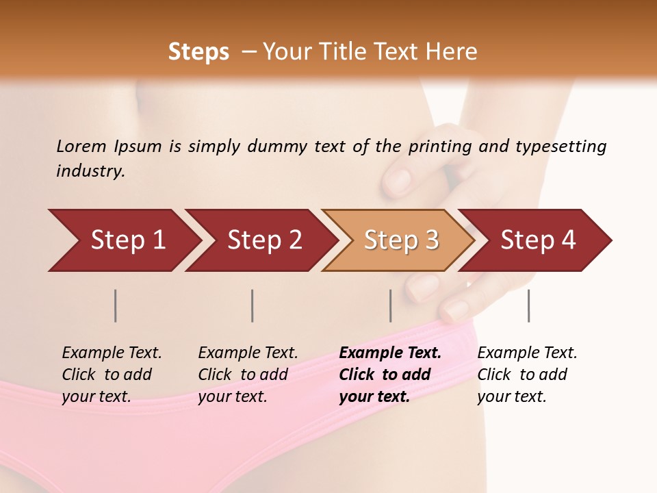 One Gorgeous Skin PowerPoint Template