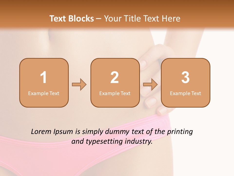 One Gorgeous Skin PowerPoint Template