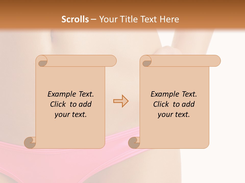 One Gorgeous Skin PowerPoint Template
