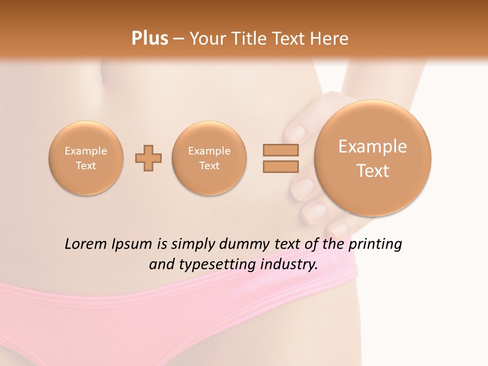 One Gorgeous Skin PowerPoint Template