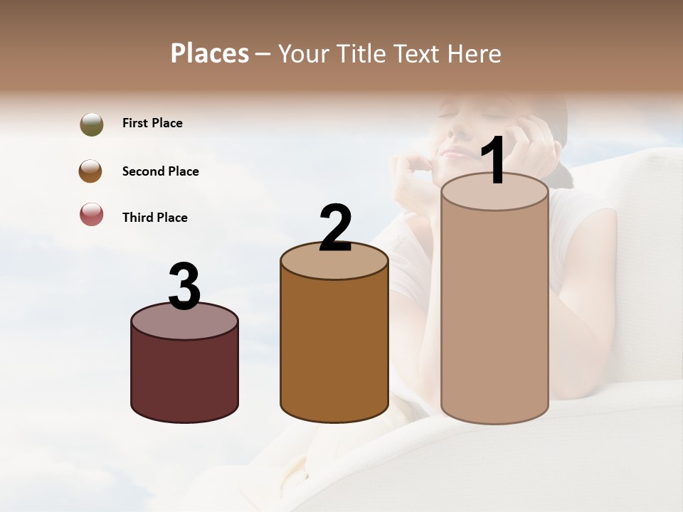 Summer Leisure Meditating PowerPoint Template