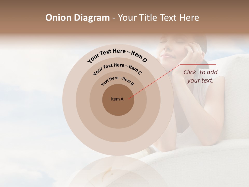 Summer Leisure Meditating PowerPoint Template