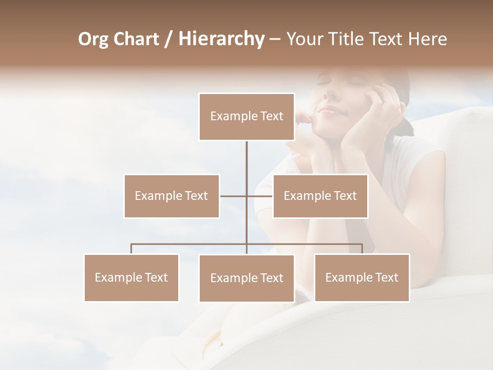 Summer Leisure Meditating PowerPoint Template