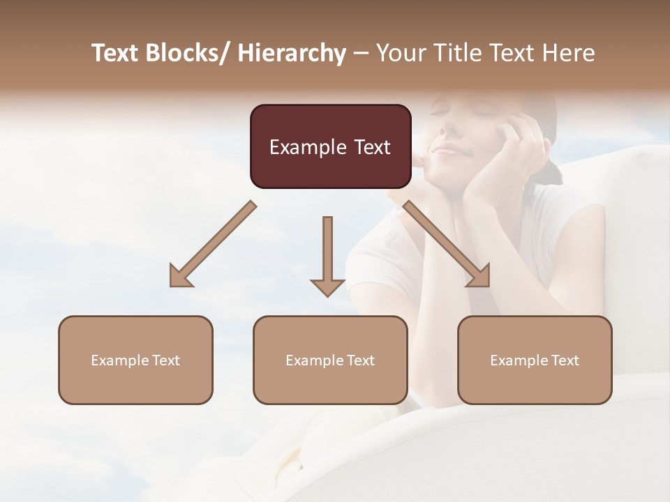 Summer Leisure Meditating PowerPoint Template