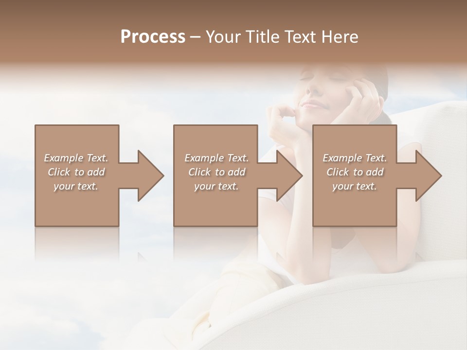 Summer Leisure Meditating PowerPoint Template