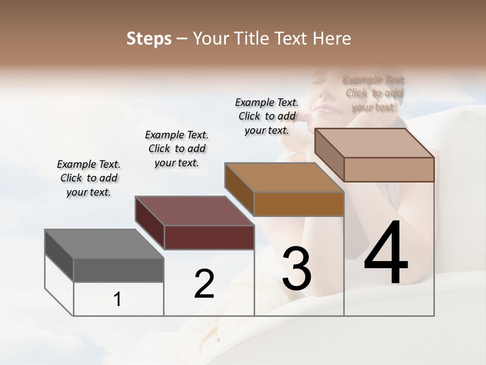 Summer Leisure Meditating PowerPoint Template