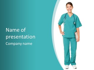 Employee Uniform Health PowerPoint Template