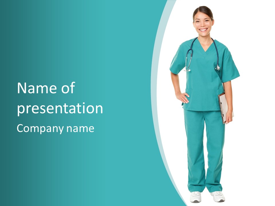 Employee Uniform Health PowerPoint Template