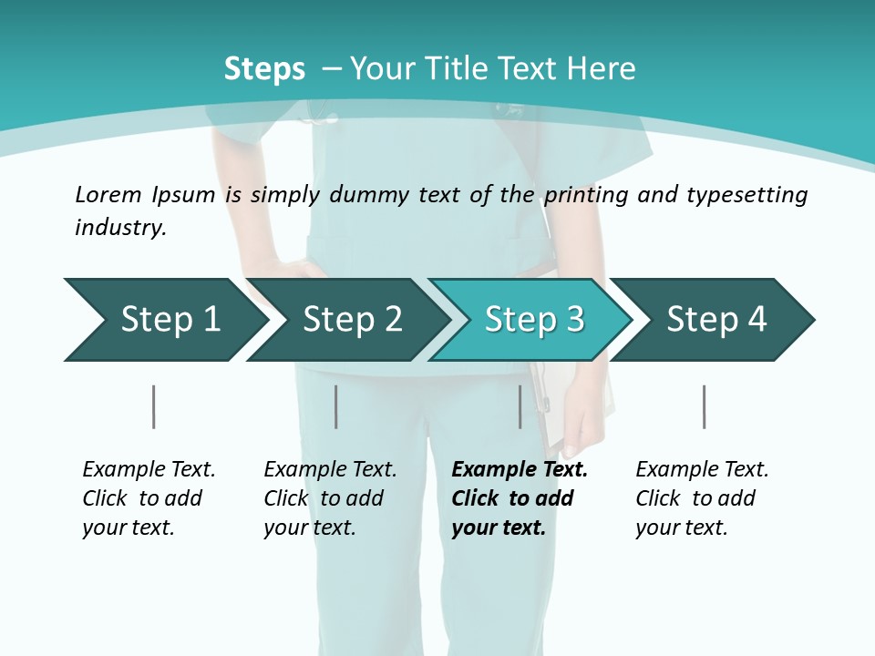 Employee Uniform Health PowerPoint Template