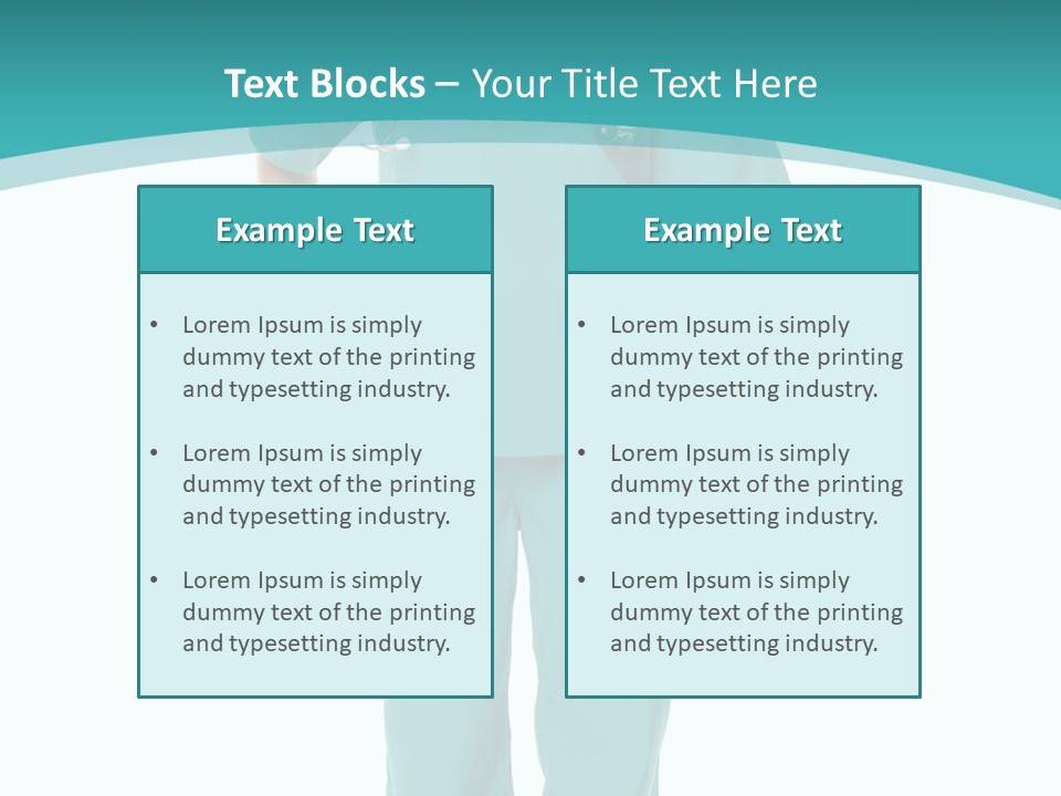 Employee Uniform Health PowerPoint Template