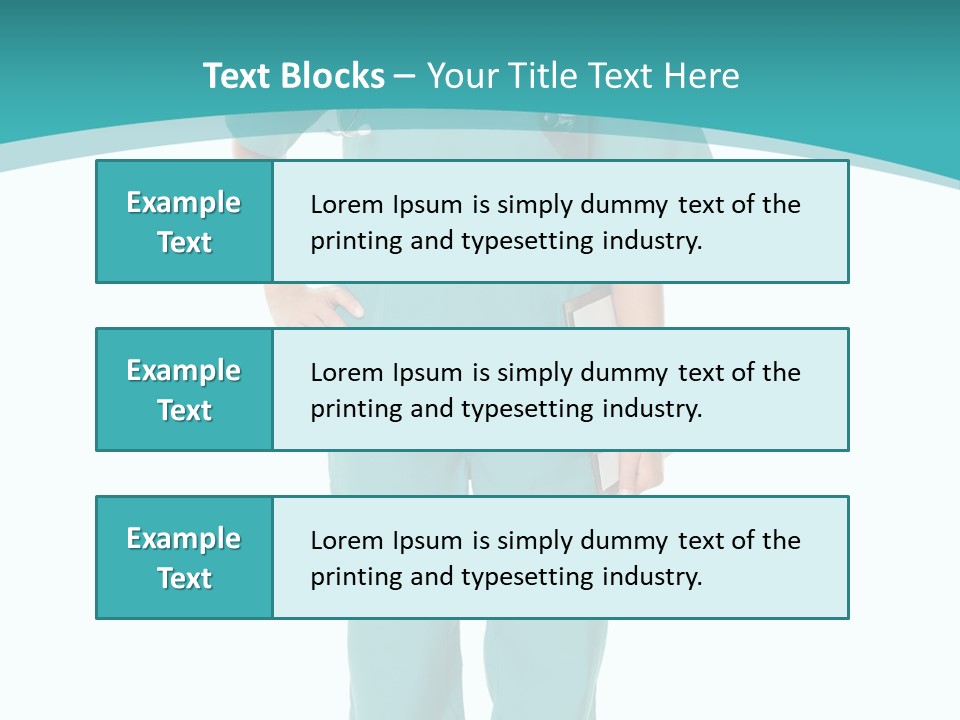 Employee Uniform Health PowerPoint Template
