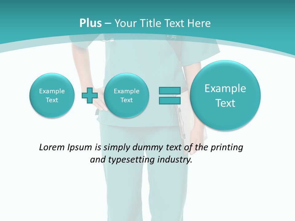 Employee Uniform Health PowerPoint Template