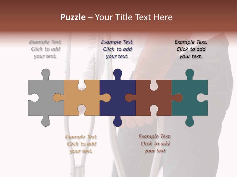 Hurt Injured Care PowerPoint Template