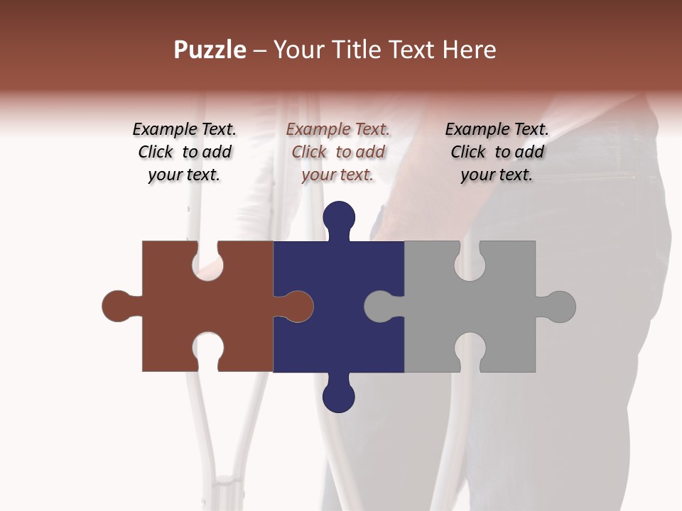 Hurt Injured Care PowerPoint Template