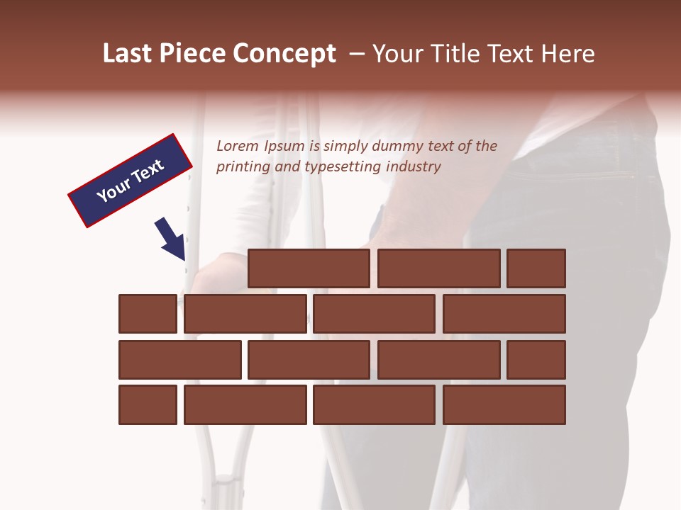 Hurt Injured Care PowerPoint Template