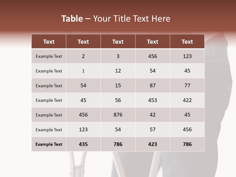 Hurt Injured Care PowerPoint Template